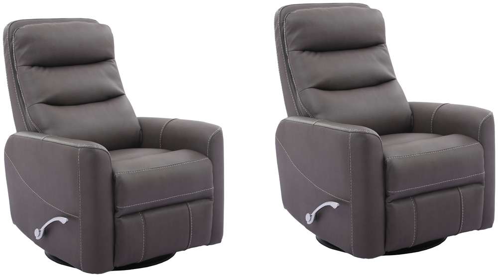 Parker House -  Hercules - Haze Swivel Glider Recliner (Set of 2) - MHER#812GS-2-HAZ view 1