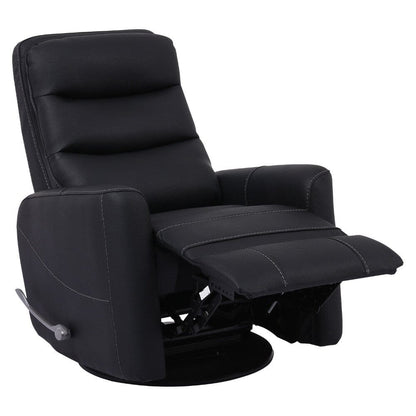 Parker House - Hercules Manual Swivel Glider Recliner in Black - MHER812GS-BLC view 2