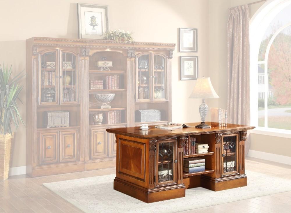 Parker House - Huntington Double Pedestal Executive Desk - HUN480-3 veiw 1