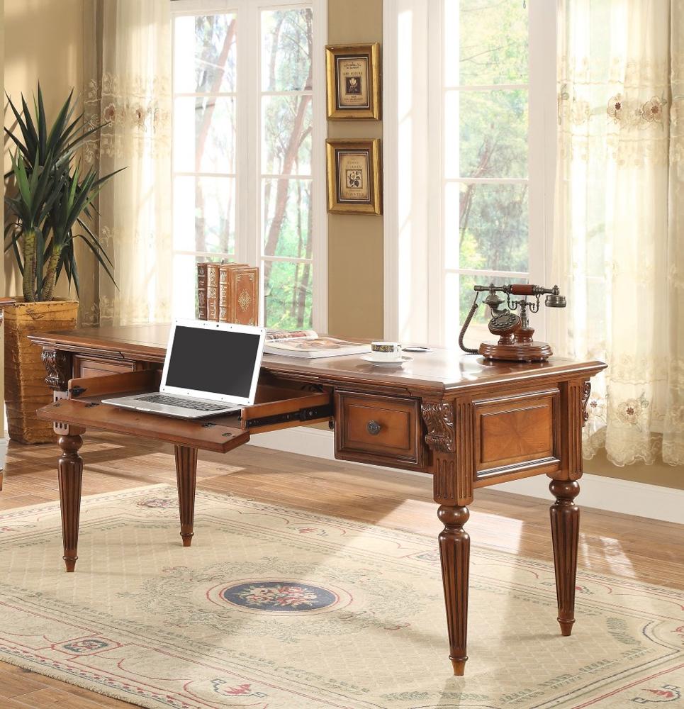 Parker House - Huntington Writing Desk in Antique Vintage Pecan - HUN#485 view 1