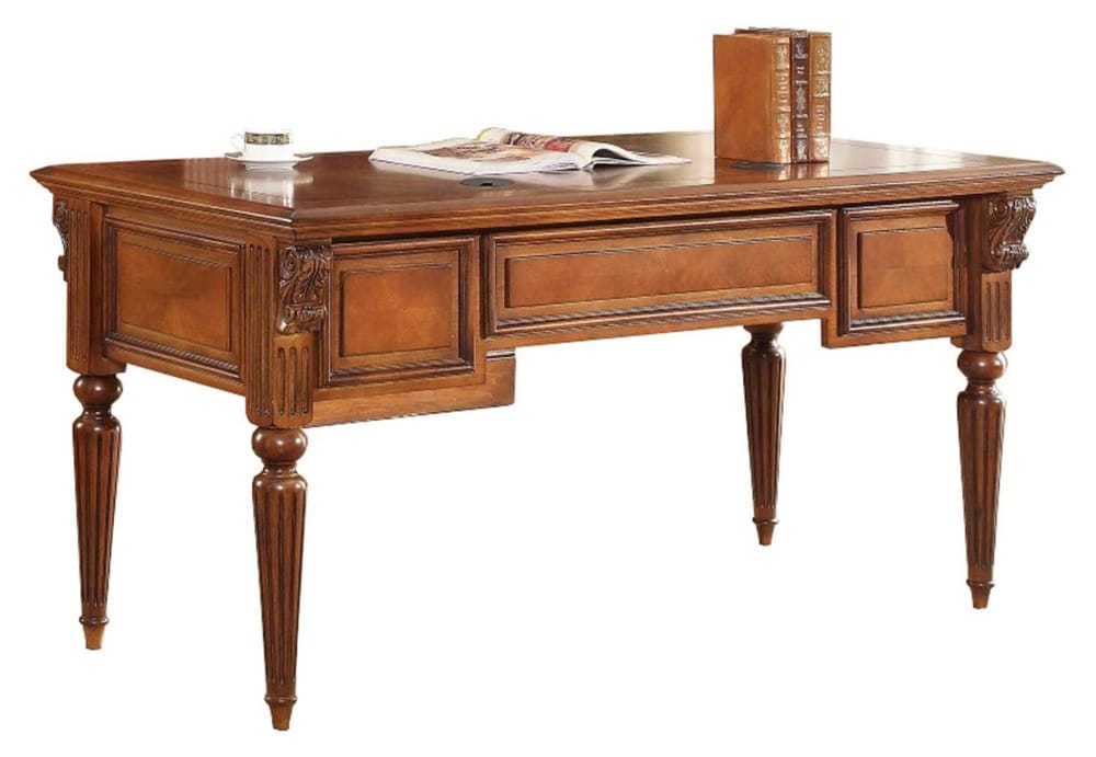 Parker House - Huntington Writing Desk in Antique Vintage Pecan - HUN#485 view 5