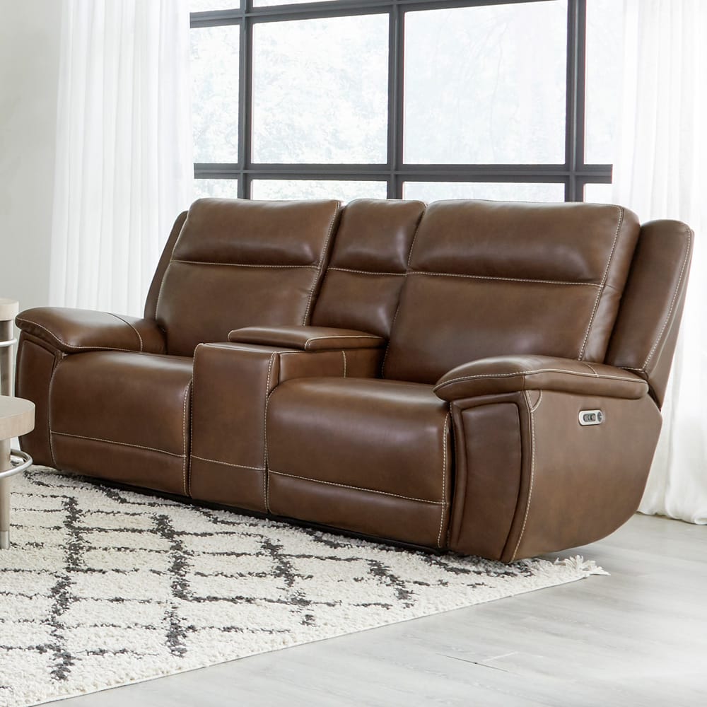 Parker House - Jameson - Hickory Power Zero Gravity Console Loveseat - MJAM#822CPHZ-HKRY view 3