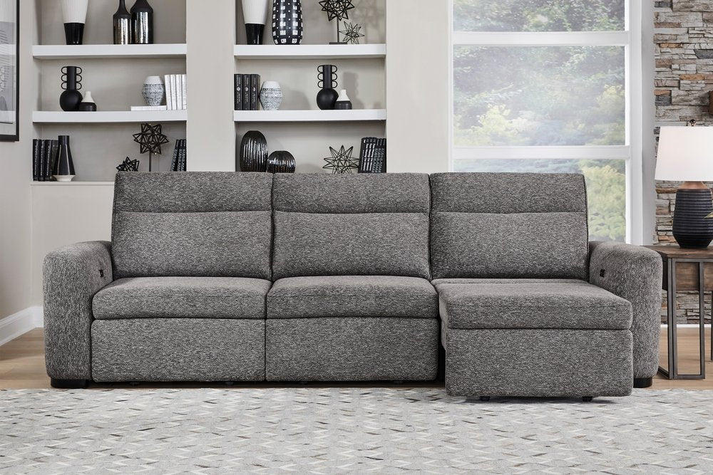 Parker House - Kline - Nightfall 3 Piece Modular Slider Sofa - Nightfall - MKLI-KIT-700-3A-NTFL view 5