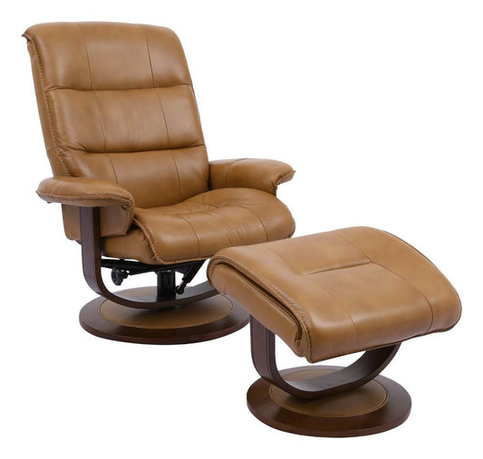 Parker House - Knight Manual Reclining Swivel Chair and Ottoman in Butterscotch - MKNI212S-BUT view 1