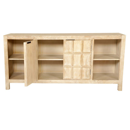 Parker House - Laguna 64 Inch Console - Bleached Natural - LAG-64 view 3