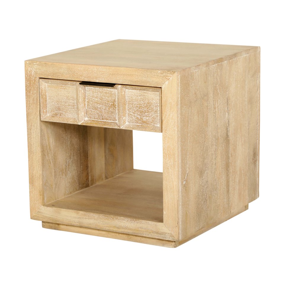 Parker House - Laguna Rectangular Storage Cocktail Table with 2 End Tables - Bleached Natural - LAG-KIT-3A-OC view 4