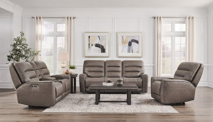 Parker House - Lawson - Sydney Brunette Power Zero Gravity Recliner P2 - Sydney Brunette - MLAW-812P2Z-SYBR view 4