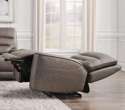 Parker House - Lawson - Sydney Brunette Power Zero Gravity Recliner P2 - Sydney Brunette - MLAW-812P2Z-SYBR view 8