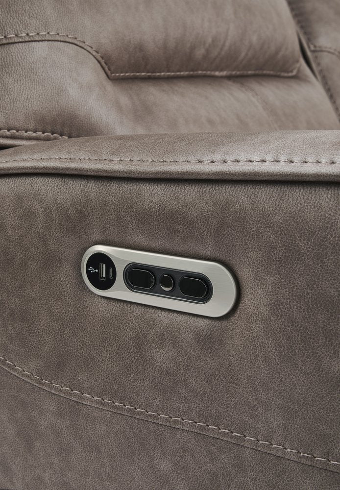 Parker House - Lawson - Sydney Brunette Power Zero Gravity Recliner P2 - Sydney Brunette - MLAW-812P2Z-SYBR view 11