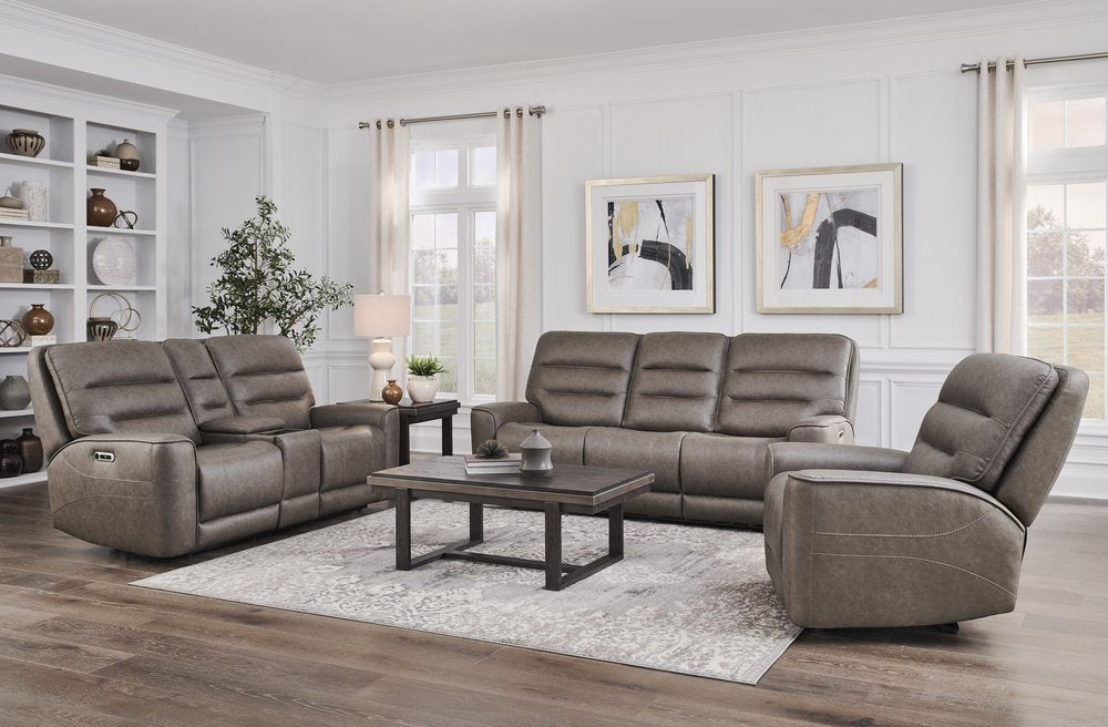 Parker House - Lawson - Sydney Brunette Power Zero Gravity Recliner P2 - Sydney Brunette - MLAW-812P2Z-SYBR view 13