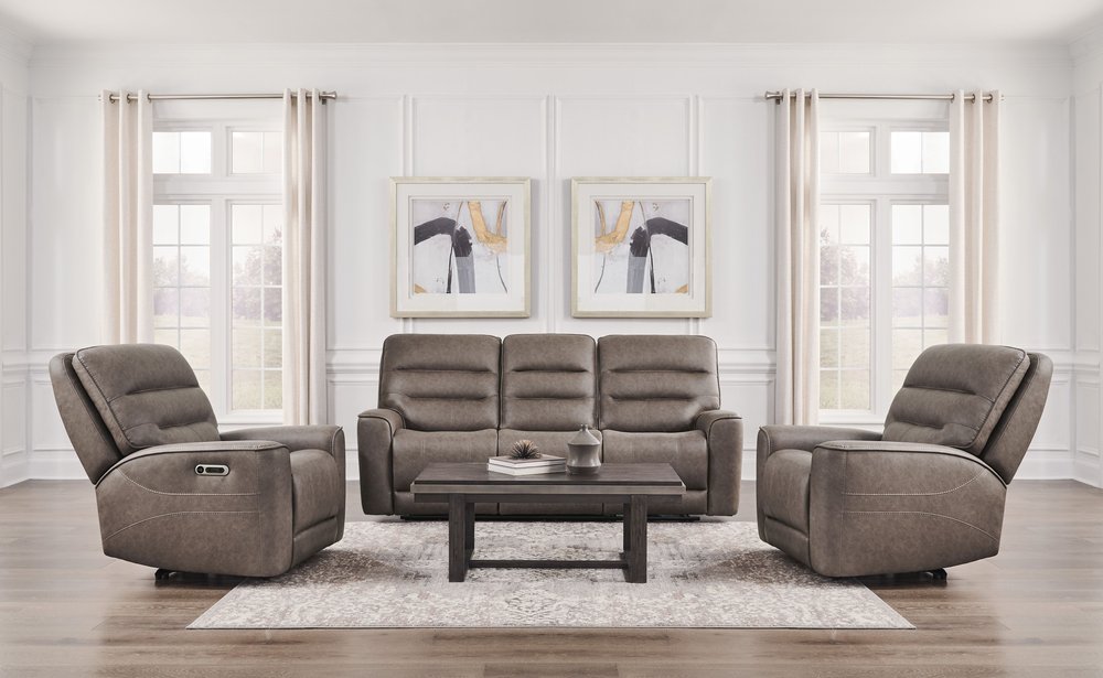 Parker House - Lawson - Sydney Brunette Zero Gravity Power Recliner (Set of 2) - Sydney Brunette - MLAW-KIT-812P2Z-2-SYBR view 6