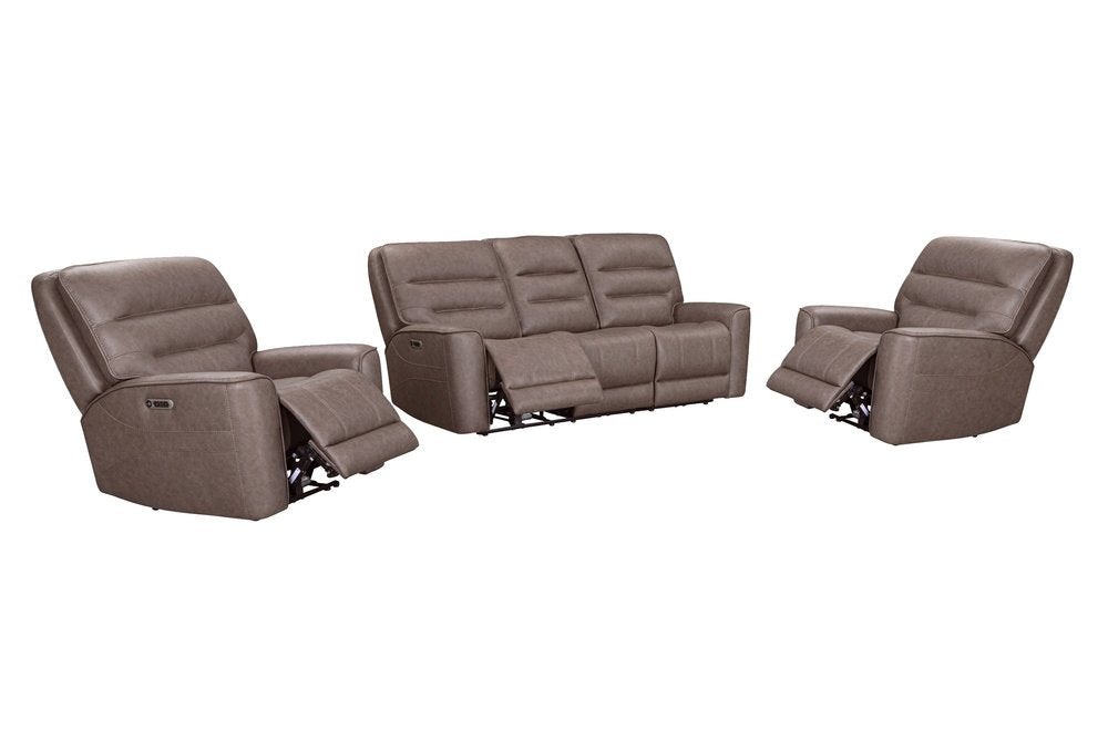 Parker House - Lawson - Sydney Brunette Zero Gravity Power Reclining Sofa and 2 Recliners - Sydney Brunette - MLAW-KIT-511P2Z-SYBR view 7