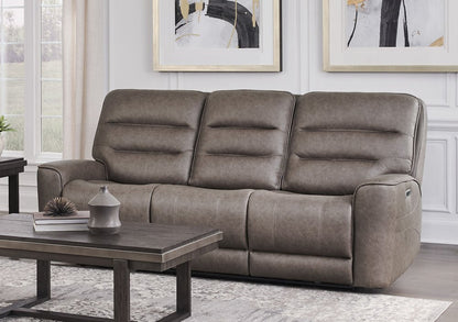 Parker House - Lawson - Sydney Brunette Zero Gravity Power Reclining Sofa and Loveseat - Sydney Brunette - MLAW-KIT-52P2Z-SYBR view 3