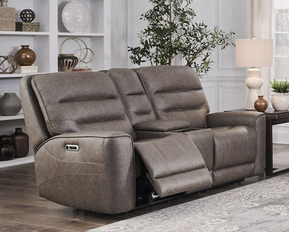 Parker House - Lawson - Sydney Brunette Zero Gravity Power Reclining Sofa and Loveseat - Sydney Brunette - MLAW-KIT-52P2Z-SYBR view 6