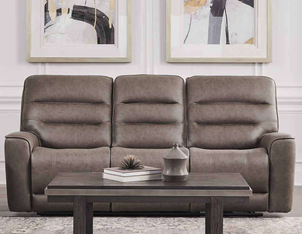 Parker House - Lawson - Sydney Brunette Zero Gravity Power Reclining Sofa and Recliner - Sydney Brunette - MLAW-KIT-51P2Z-SYBR view 4