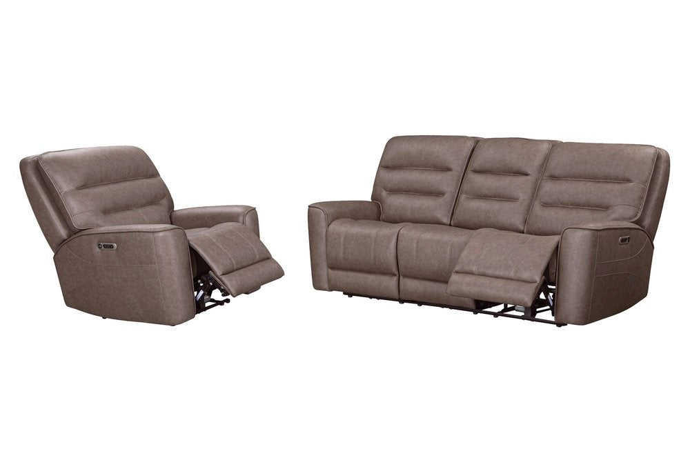 Parker House - Lawson - Sydney Brunette Zero Gravity Power Reclining Sofa and Recliner - Sydney Brunette - MLAW-KIT-51P2Z-SYBR view 7