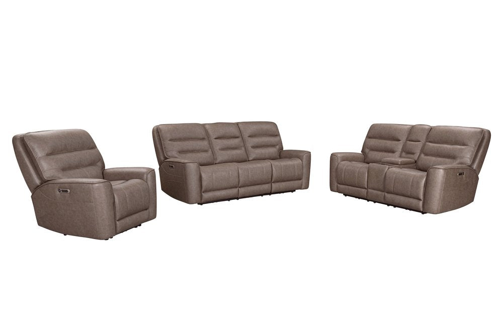 Parker House - Lawson - Sydney Brunette Zero Gravity Power Reclining Sofa Loveseat and Recliner - Sydney Brunette - MLAW-KIT-521P2Z-SYBR view 1