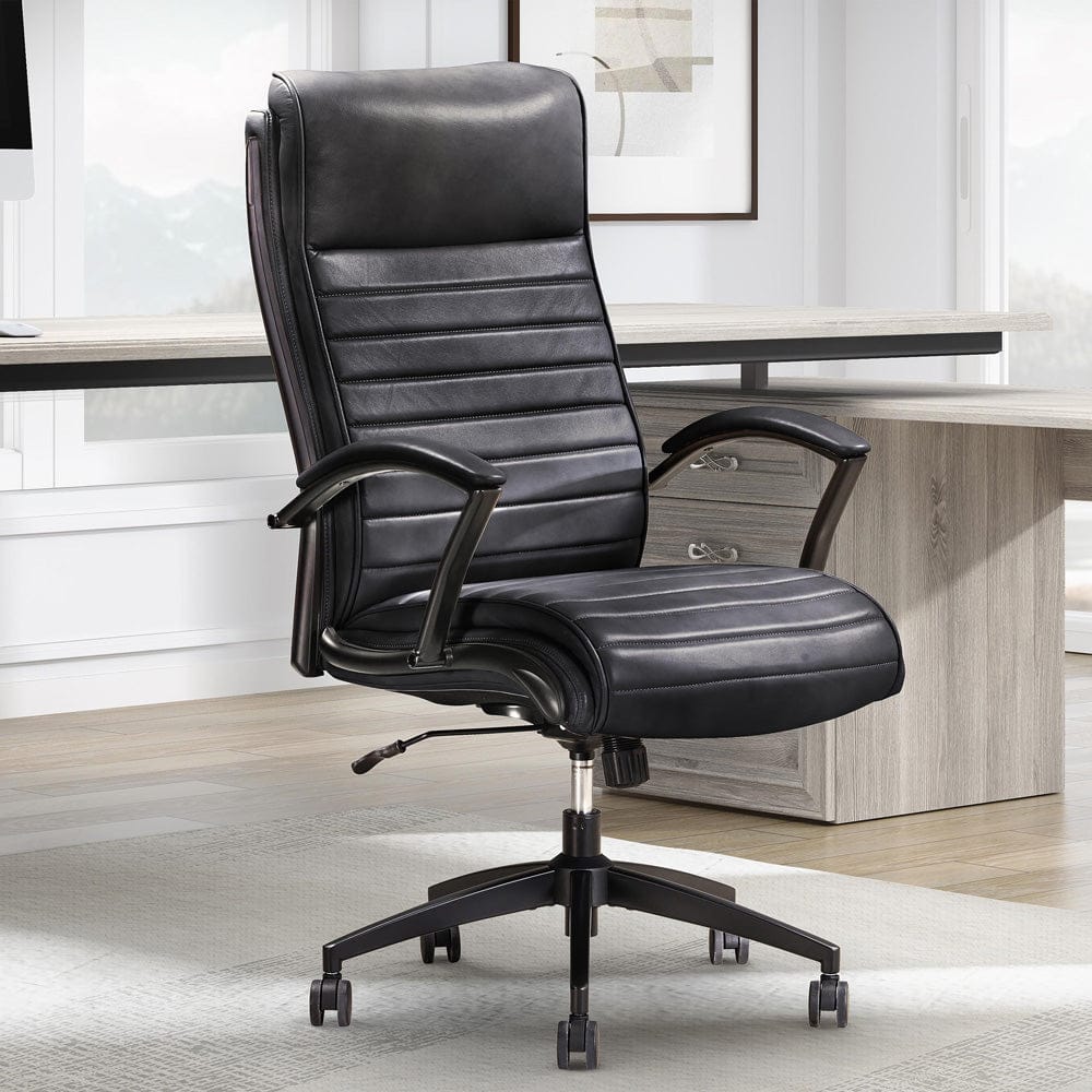 Parker House - Leather Desk Chair Black - DC#370-SMBK view 4