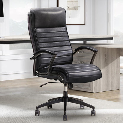 Parker House - Leather Desk Chair Black - DC#370-SMBK view 4