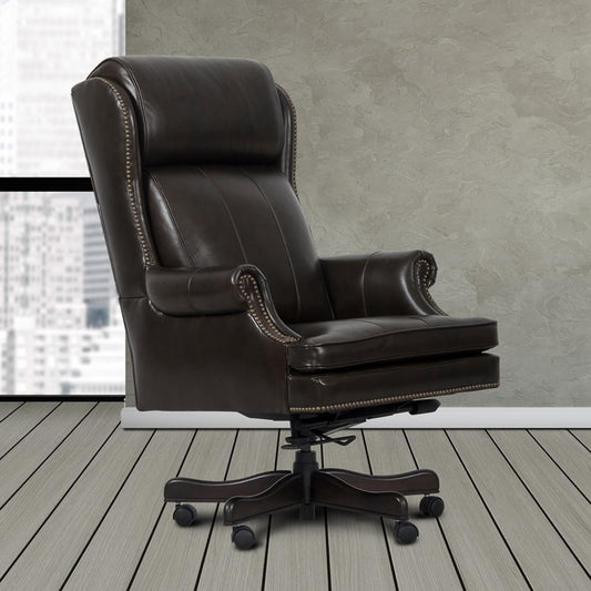 Parker House - Leather Desk Chair - DC105-PBR view 2