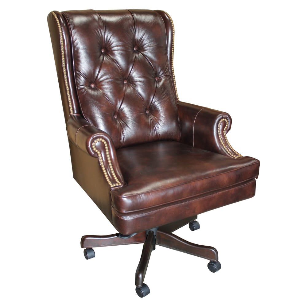 Parker House - Leather Desk Chair in Havana & Brown Base Color - DC-112-HA view 1