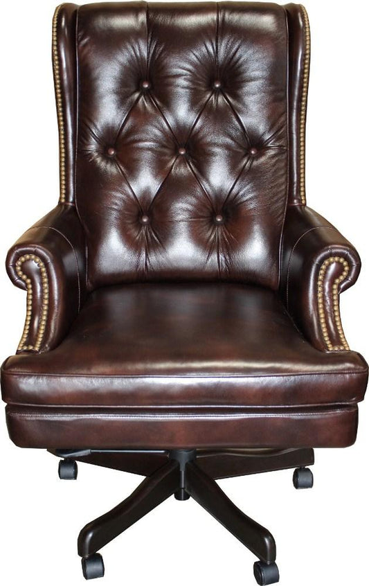 Parker House - Leather Desk Chair in Havana & Brown Base Color - DC-112-HA view 1