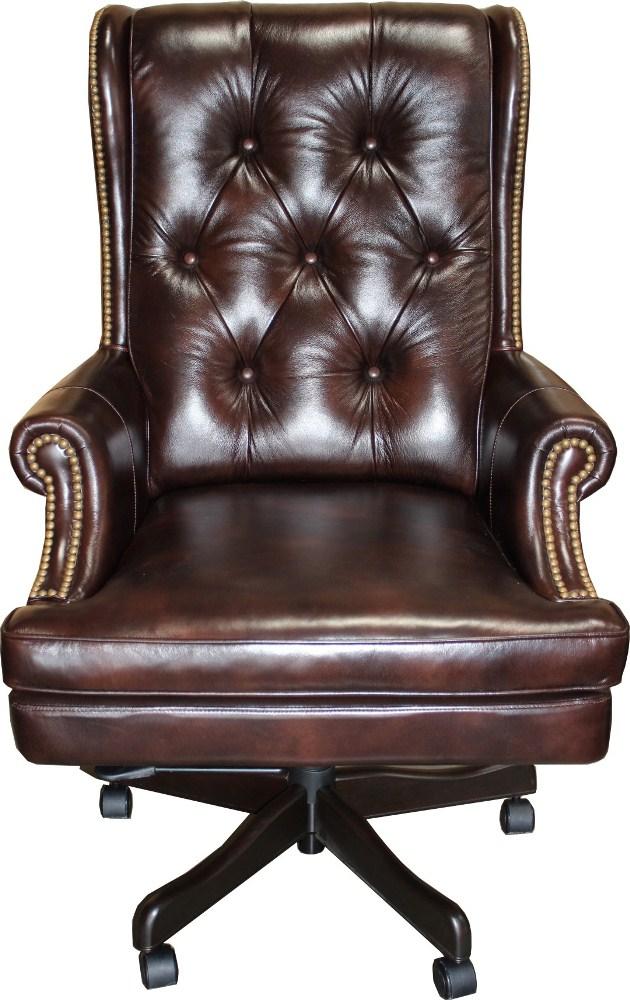 Parker House - Leather Desk Chair in Havana & Brown Base Color - DC-112-HA view 2