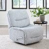 Parker House - Leo - Silver Fox Armless Recliner - MLEO#810GS-SLFX view 4