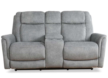 Parker House - Linus - Hudson Grey Power Zero Gravity Console Loveseat - MLIN#822CPHZ-HGY view 3
