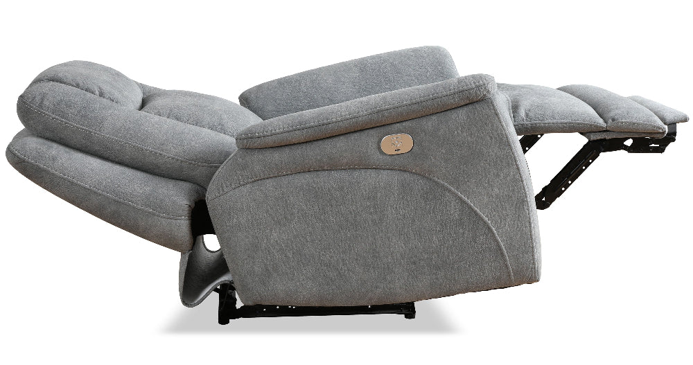 Parker House - Linus - Hudson Grey Power Zero Gravity Recliner - MLIN#812PHZ-HGY view 8