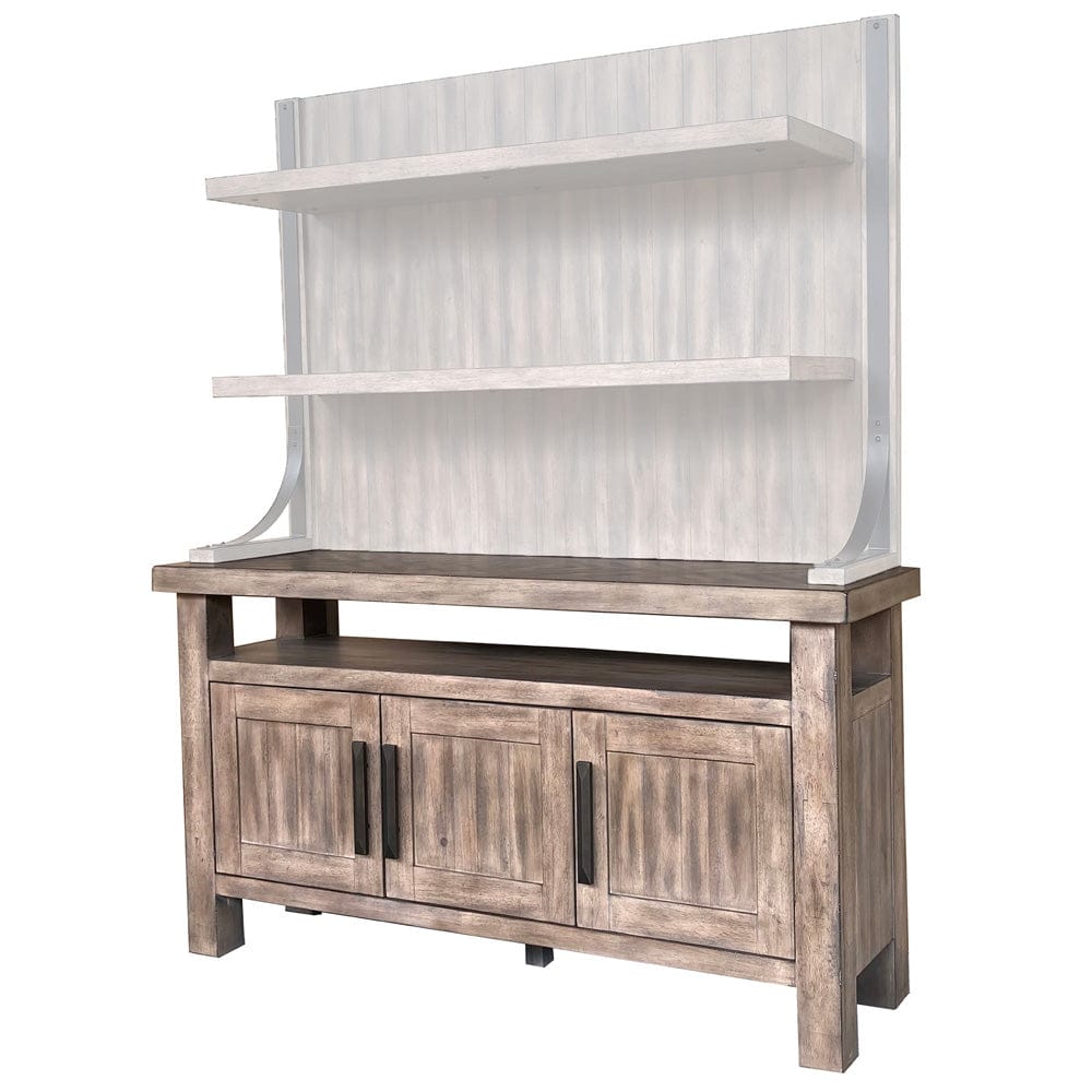 Parker House - Lodge Dining Counter Height Extendable Table with 2 Sling Stools 6 X-Back Stools Buffet with Hutch - DLOD-12PC-TBL-2SL-4XBK-HUTCH view 3