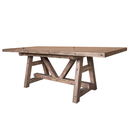 Parker House - Lodge Dining Counter Height Extendable Table with 2 Sling Stools 6 X-Back Stools Buffet with Hutch - DLOD-12PC-TBL-2SL-4XBK-HUTCH view 6