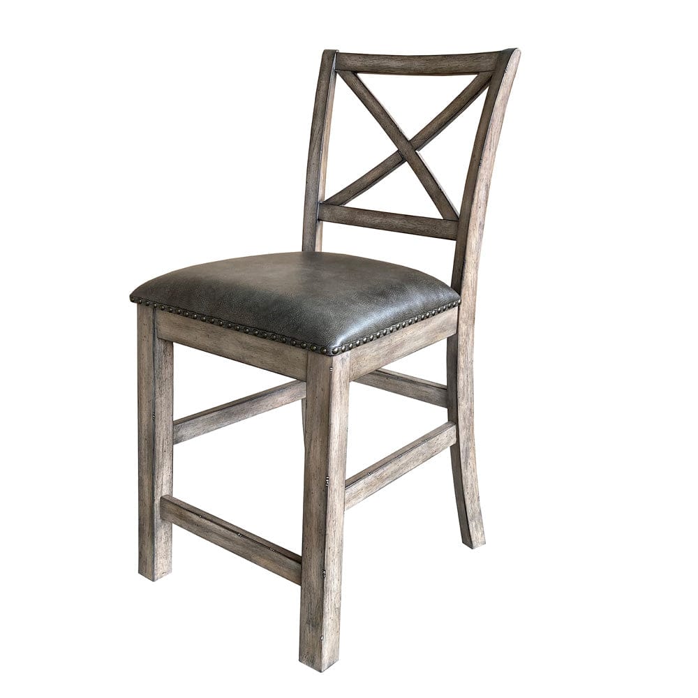 Parker House - Lodge Dining Counter Height Extendable Table with 2 Sling Stools 6 X-Back Stools Buffet with Hutch - DLOD-12PC-TBL-2SL-4XBK-HUTCH view 7