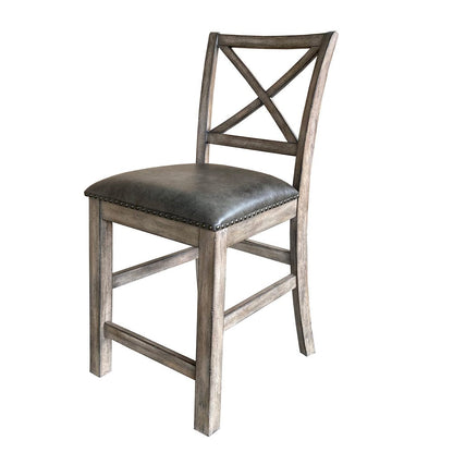 Parker House - Lodge Dining Counter Height Extendable Table with 2 Sling Stools 6 X-Back Stools Buffet with Hutch - DLOD-12PC-TBL-2SL-4XBK-HUTCH view 7