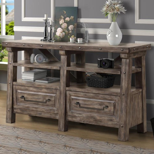 Parker House - Lodge Credenza in Siltstone - LOD390_CLOSEOUT veiw 1