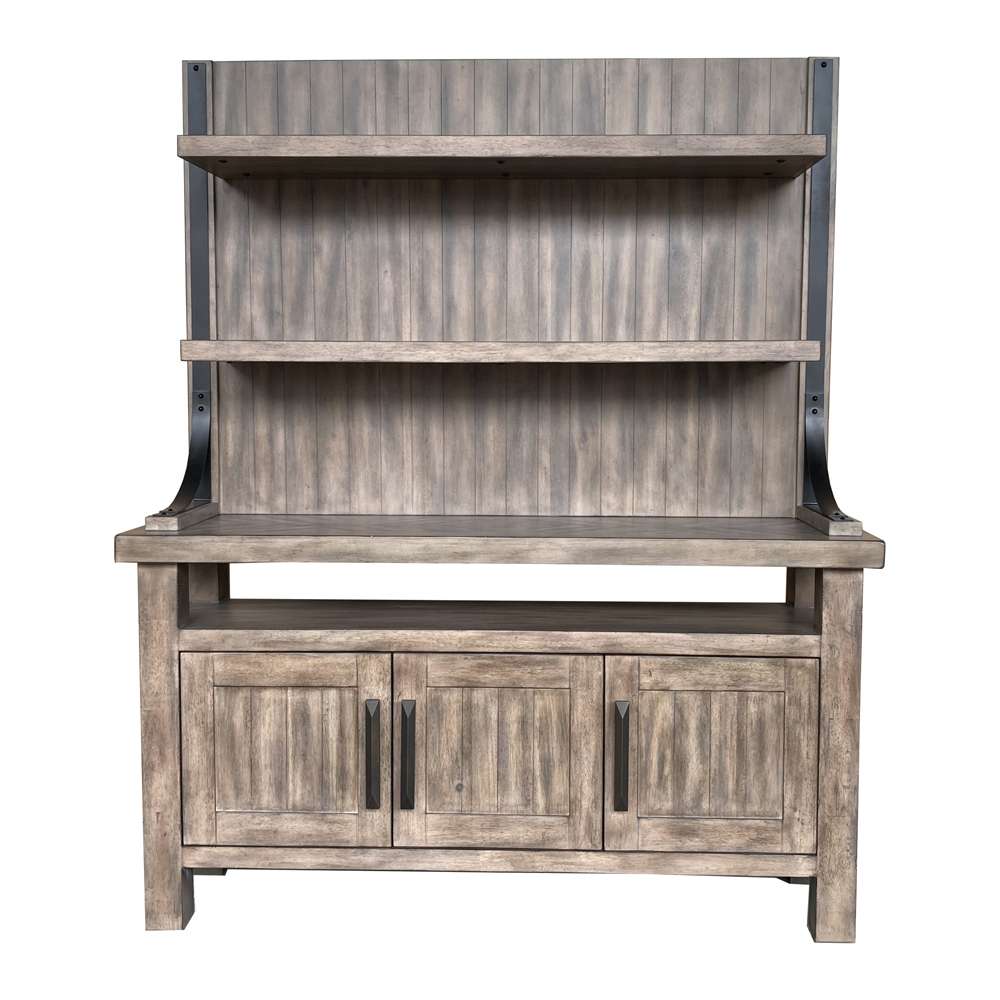 Parker House - Lodge Dining 2pc 66 in. Buffet and Bar Display Hutch - DLOD#66-2 view 2