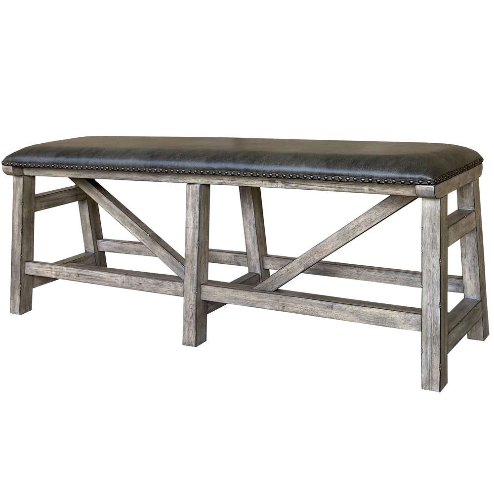 Parker House - Lodge Dining Bench Counter Upholstered 60 in. - DLOD#1226 view 1