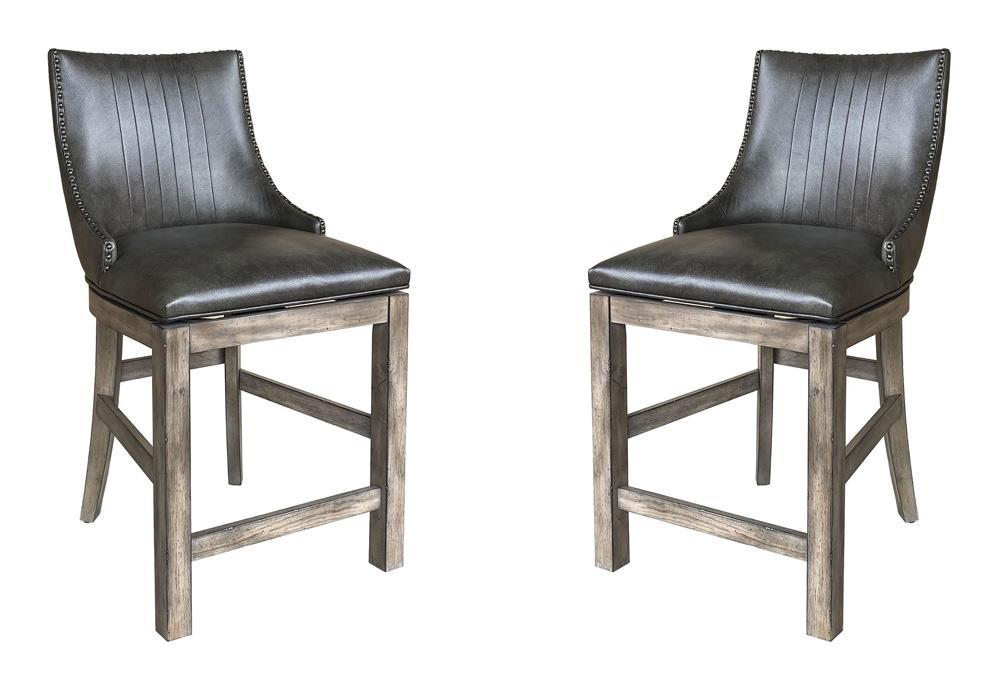 Parker House - Lodge Dining Swivel Counter Sling Chair (Set of 2) - DLOD#2526S-2 veiw 1