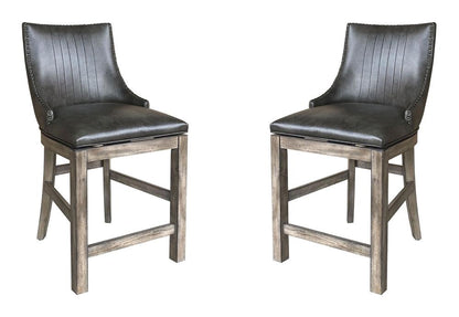 Parker House - Lodge Dining Swivel Counter Sling Chair (Set of 2) - DLOD#2526S-2 veiw 1