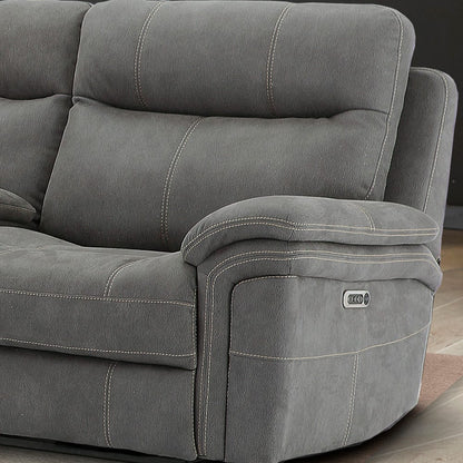 Parker House - Mason Carbon 6-Piece Sectional - Package A - MMA-PACKA(H)-CRB view 3