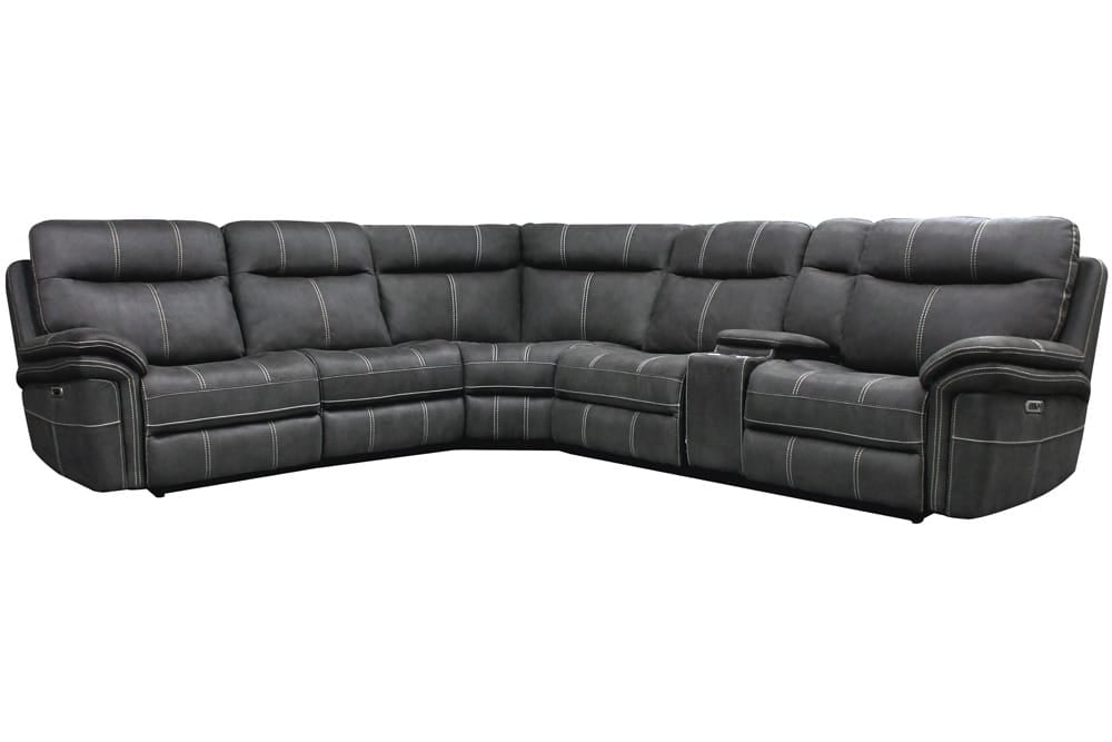 Parker House - Mason Charcoal 6-Piece Sectional - Package A - MMA-PACKA(H)-CHA view 1