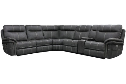 Parker House - Mason Charcoal 6-Piece Sectional - Package A - MMA-PACKA(H)-CHA view 1