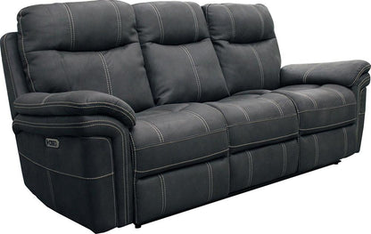 Parker House - Mason - Charcoal Power Reclining Sofa and Loveseat - MMA-32PH-CHA view 4