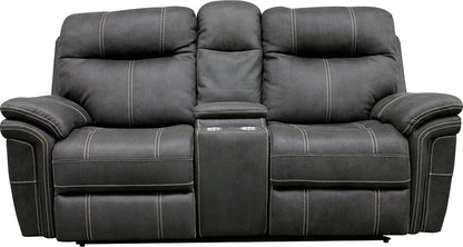 Parker House - Mason - Charcoal Power Reclining Sofa and Loveseat - MMA-32PH-CHA view 7