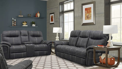 Parker House - Mason - Charcoal Power Reclining Sofa and Loveseat - MMA-32PH-CHA_CLOSEOUT