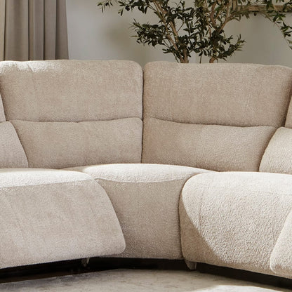 Parker House -  Modesto - Buttercream 6 Piece Modular Power Reclining Sectional with Power Adjustable Headrests - MMOD-PACKA(H)-BUCR view 3