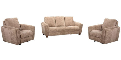 Parker House - Morehead - Biscotti Power Reclining Sofa and 2 Recliners - MMHD-311P-BISC_CLOSEOUT view 2