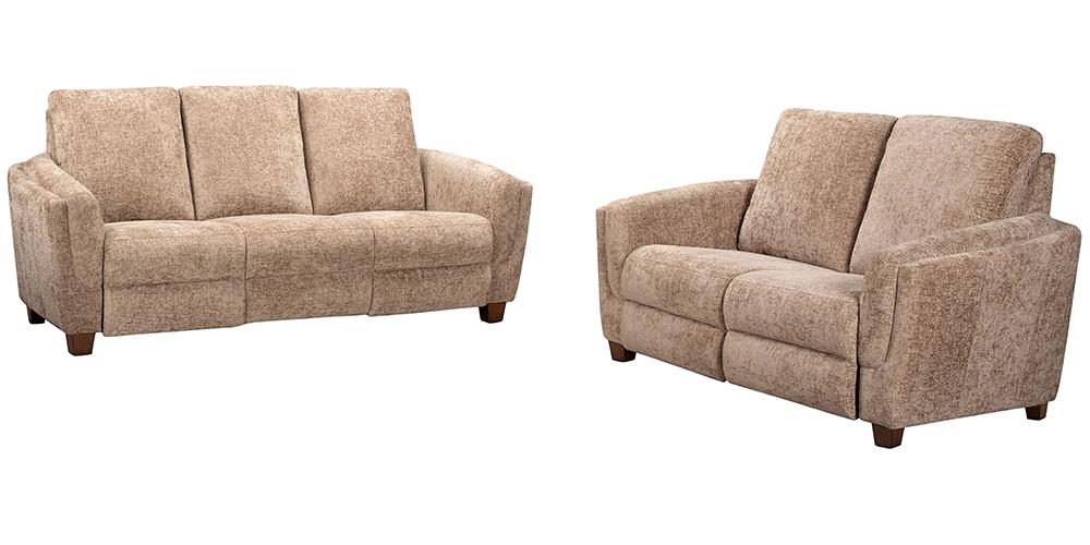 Parker House - Morehead - Biscotti Power Reclining Sofa and Loveseat - MMHD-32P-BISC view 2