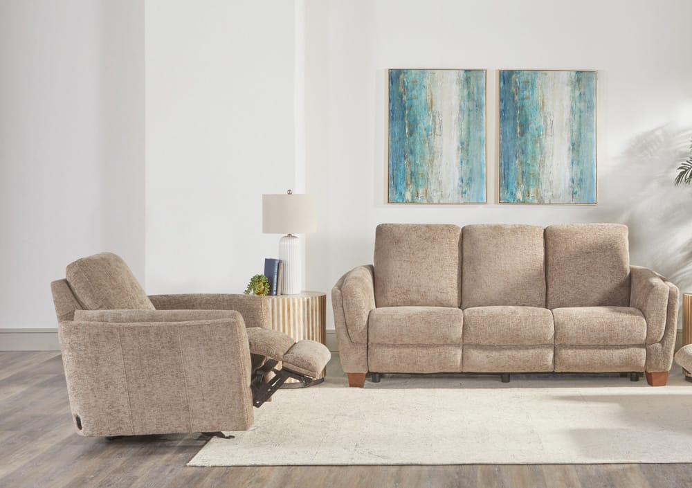 Parker House - Morehead - Biscotti Power Reclining Sofa and Recliner - MMHD-31P-BISC view 8