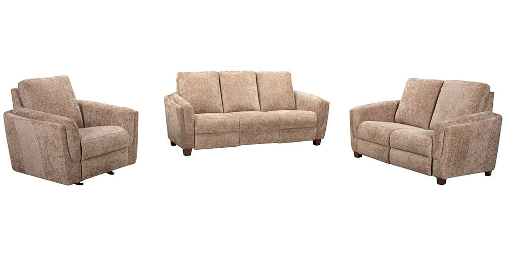 Parker House - Morehead - Biscotti Power Reclining Sofa, Loveseat and Recliner - MMHD-321P-BISC view 1